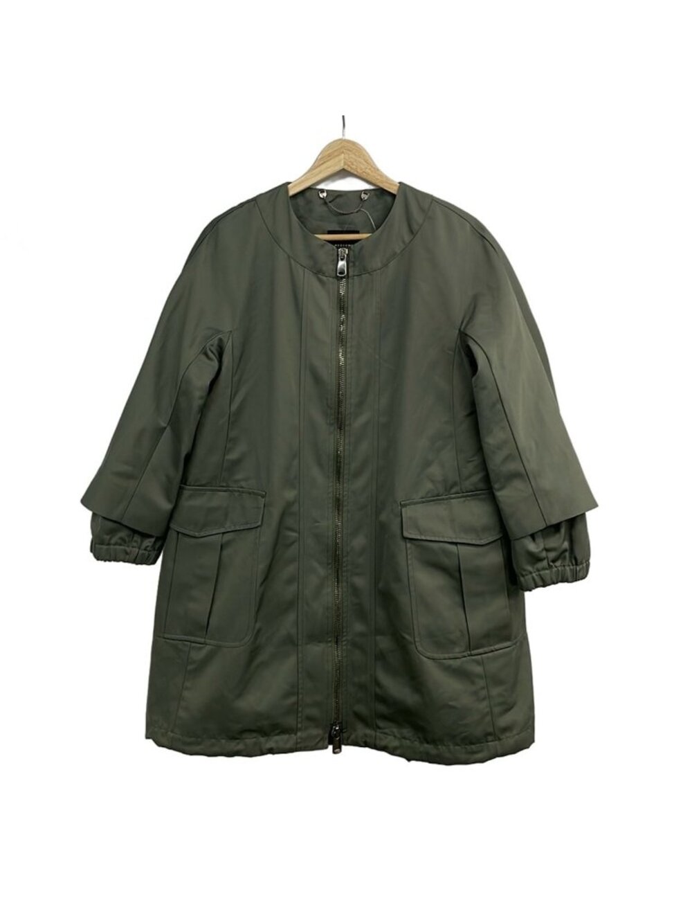 Max Mara Weekendmax Coat Khaki